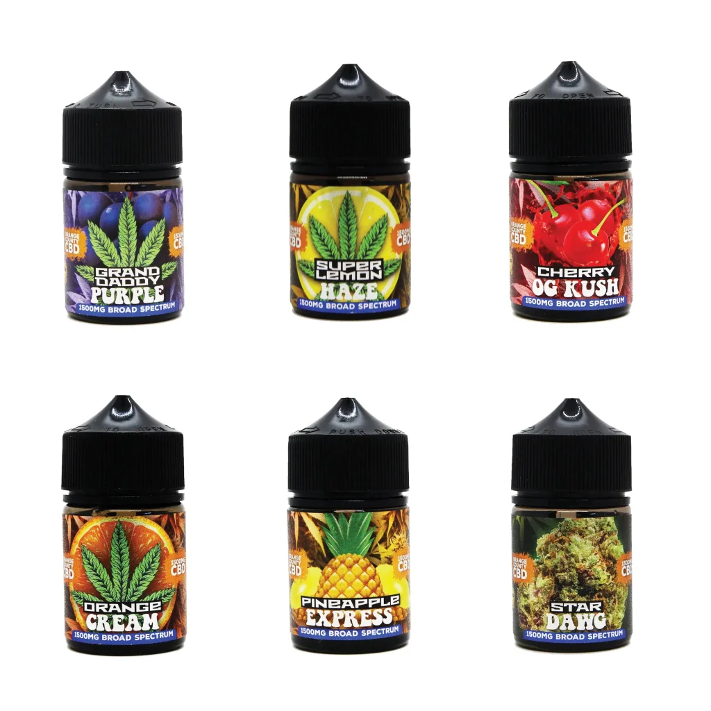 CBD E-Liquid Cali Range (50ml)